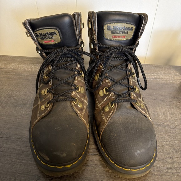 Men\'s Dr. Martens Size 13 Industrial Safety Toe Work Boots Slip‎ Resistant